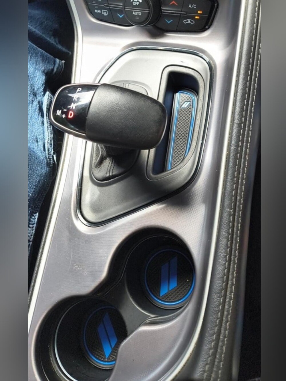 New 11 piece blue 2015-2020 Dodge Challenger trim liner mats protector Set